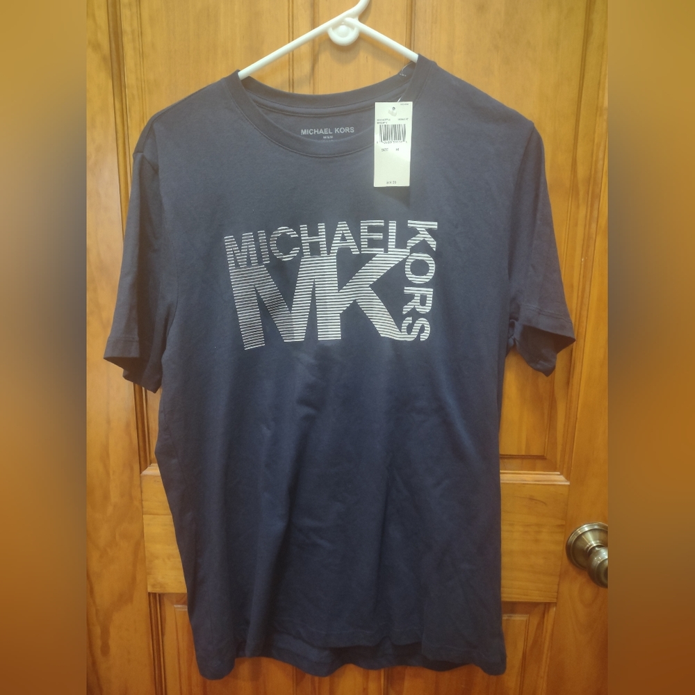 Michael Kors brand new midnight blue shirt Mens medium